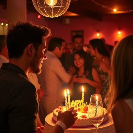 Exemple de photo d'un anniversaire priv√©