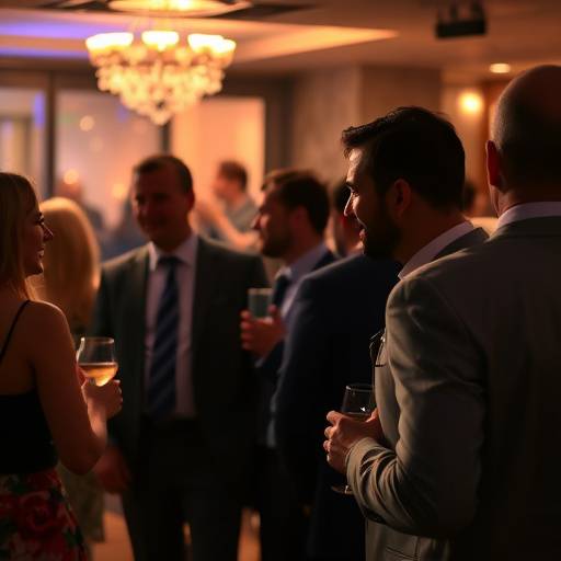 Exemple de photo d'une soir√©e d'entreprise