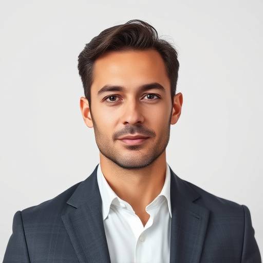Exemple de portrait professionnel en studio