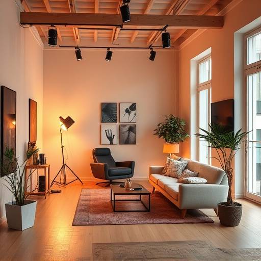 Int√©rieur moderne et chaleureux du studio de L'√âclat Captur√© √† Lyon